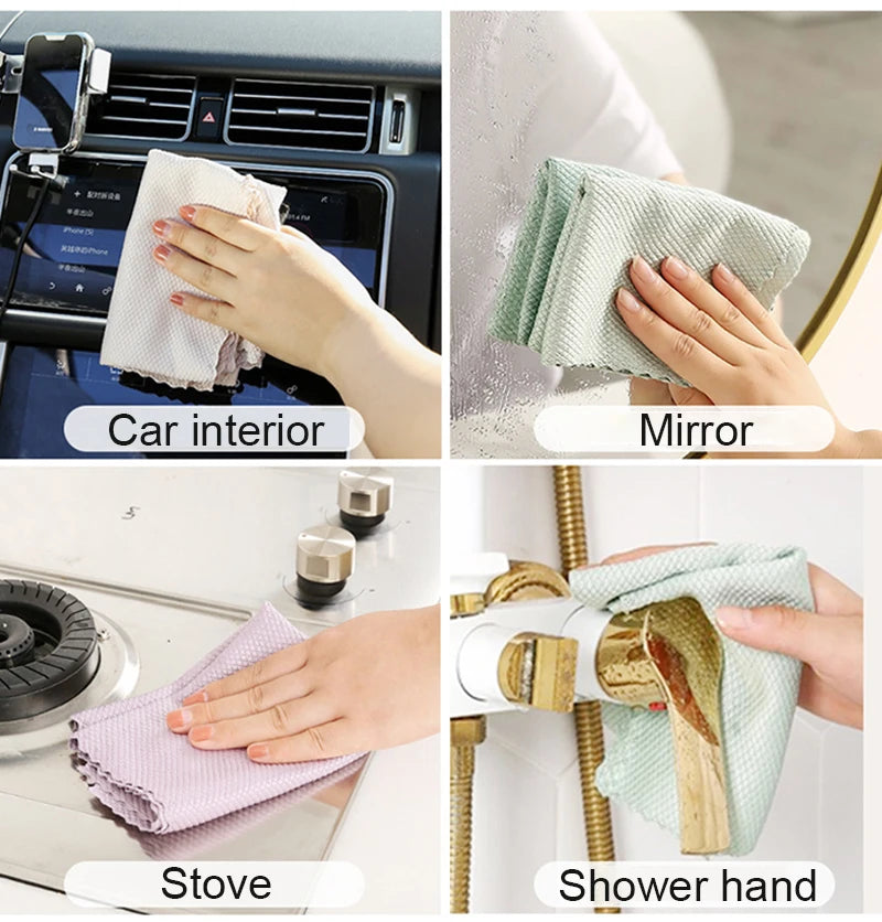 Streak-Free Glass Cloth Set